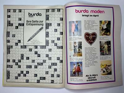 ���������� �71 ������� Burda 3/1971