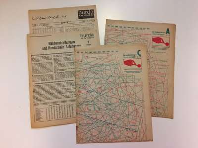 ���������� �40 ������� Burda 1/1970