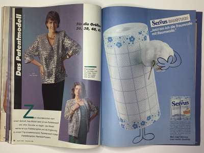 ���������� �21 ������� Burda 12/1985