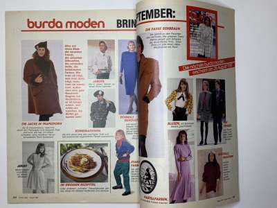 ���������� �45 ������� Burda 8/1987