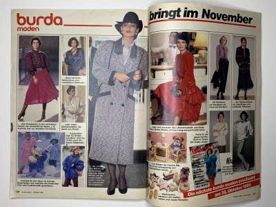 ���������� �60 ������� Burda 10/1985