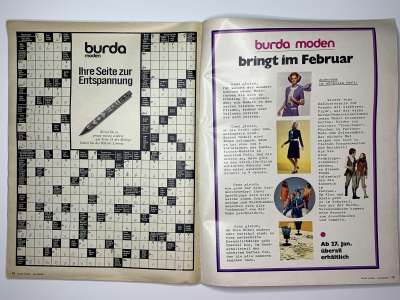 ���������� �37 ������� Burda 1/1971