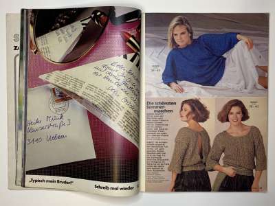 ���������� �19 ������� Burda 6/1984
