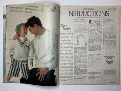 ���������� �18 ������� Burda 7/1992