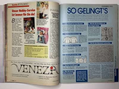 ���������� �34 ������� Burda 12/1990
