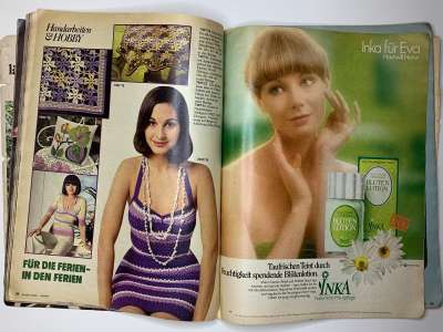 ���������� �25 ������� Burda 7/1974