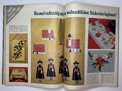 ���������� �61 ������� Burda 10/1971