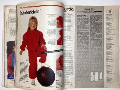 ���������� �34 ������� Burda 9/1982