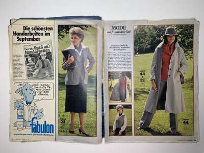 ���������� �36 ������� Burda 9/1977