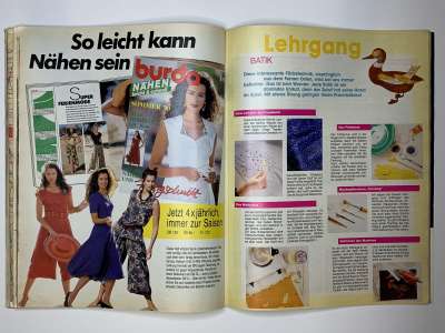 ���������� �45 ������� Burda 6/1990