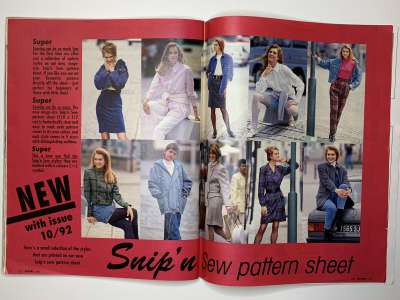 ���������� �36 ������� Burda 9/1992