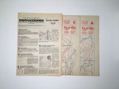 ���������� �43 ������� Burda 10/1981