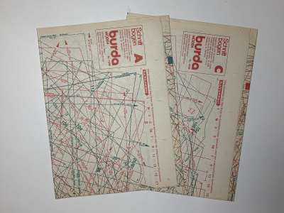 ���������� �60 ������� Burda 10/1988