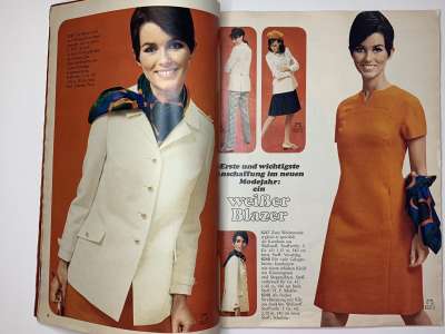 ���������� �44 ������� Burda 1/1967