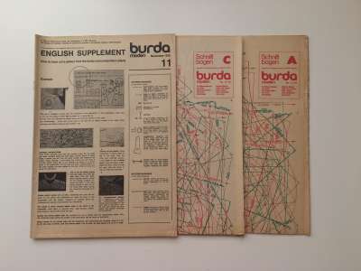 ���������� �5 ������� Burda 11/1976
