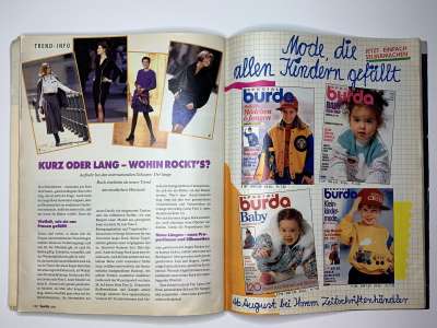 ���������� �44 ������� Burda 9/1992