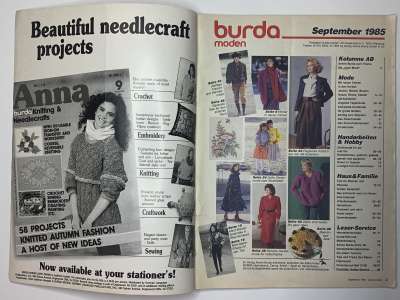 ���������� �2 ������� Burda 9/1985