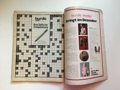 ���������� �45 ������� Burda 11/1970