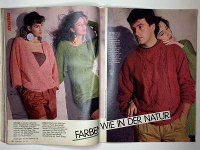 ���������� �36 ������� Burda 4/1987