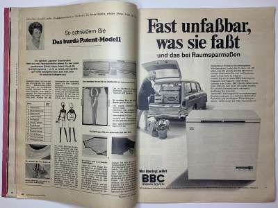 ���������� �21 ������� Burda 9/1968