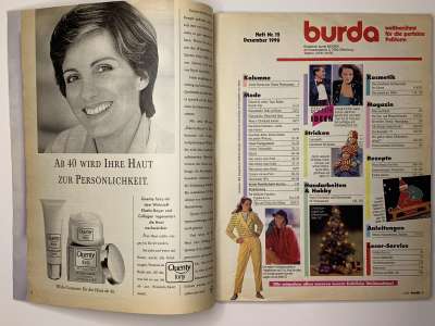 ���������� �15 ������� Burda 12/1990