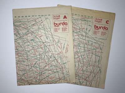 ���������� �71 ������� Burda 10/1976