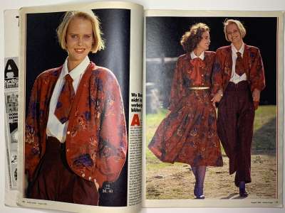 ���������� �7 ������� Burda 8/1985