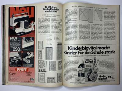 ���������� �46 ������� Burda 12/1978