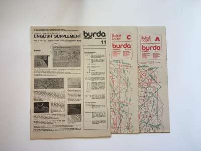 ���������� �47 ������� Burda 11/1976