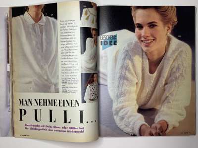 ���������� �21 ������� Burda 12/1990