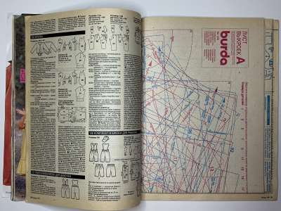 ���������� �19 ������� Burda 4/1991