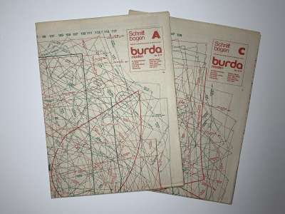 ���������� �59 ������� Burda 8/1977