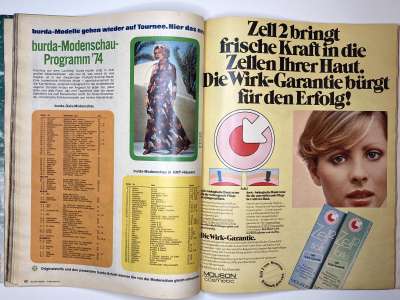 ���������� �28 ������� Burda 2/1974