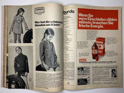 ���������� �23 ������� Burda 1/1972