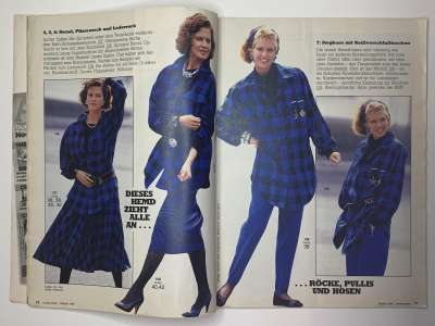 ���������� �5 ������� Burda 10/1985