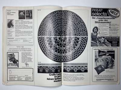 ���������� �10 ������� Burda Groses buntes Handarbeitsheft 1976 E343 ������� ��������� ������ ������ ������