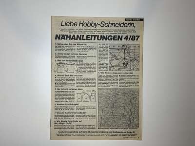���������� �79 ������� Burda 4/1987