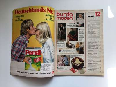 ���������� �1 ������� Burda 12/1974