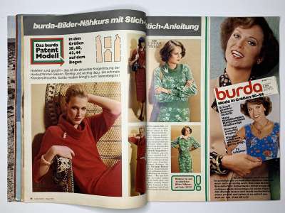 ���������� �15 ������� Burda 8/1976