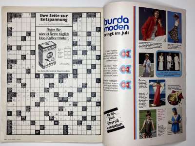 ���������� �77 ������� Burda 6/1974