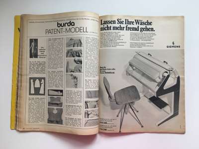 ���������� �21 ������� Burda 12/1970