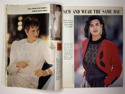 ���������� �16 ������� Burda 12/1989