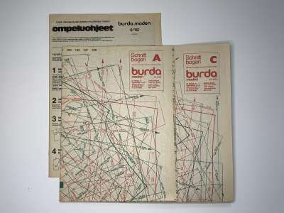 ���������� �52 ������� Burda 6/1982