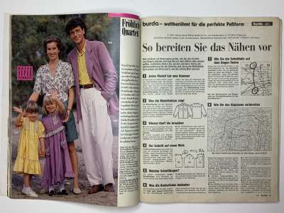 ���������� �19 ������� Burda 4/1991