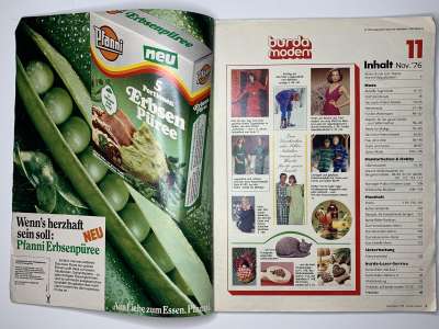 ���������� �1 ������� Burda 11/1976