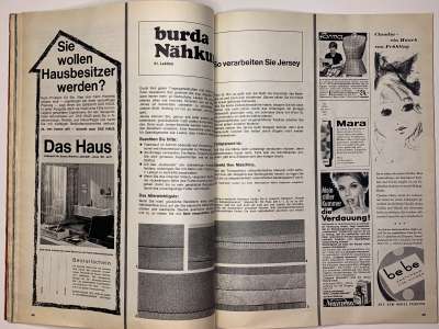 ���������� �22 ������� Burda 1/1967