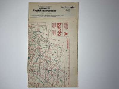 ���������� �44 ������� Burda 8/1983
