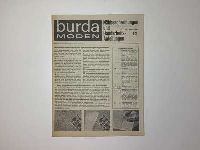 ���������� �95 ������� Burda 10/1966