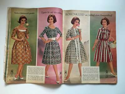 ���������� �21 ������� Burda 6/1961
