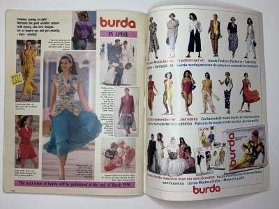 ���������� �41 ������� Burda 3/1990
